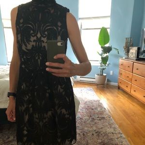 Gorgeous and flattering Anthropologie Yohana Baraschi cocktail dress